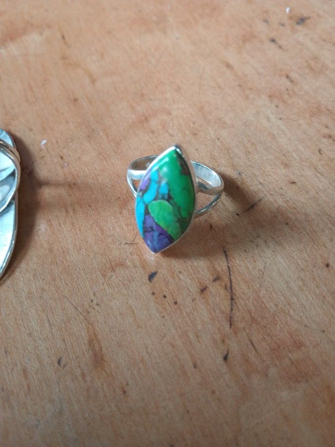 Multicolor Turquoise. Ring