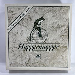 Vintage Huggermugger  "The Mystery Word Game" Board Game 1989