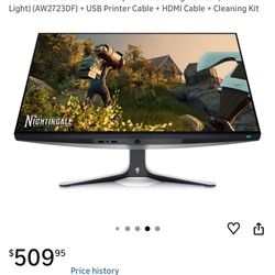 Alienware AW2723DF 27” 280hz 
