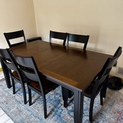 Ashley Dining Table Set With 6 Chairs
