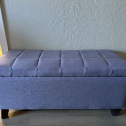 Padded Bench With Storage 