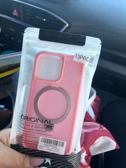 Pink phone case