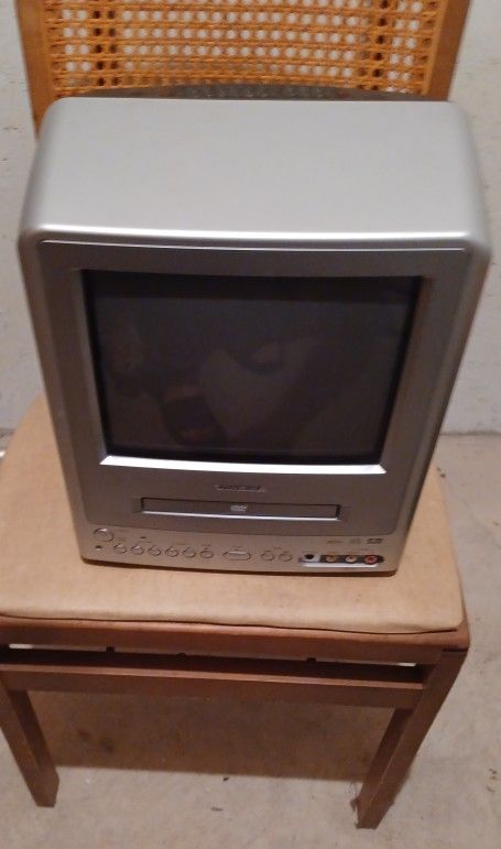 Toshiba Mini TV With DVD Like New Condition. Turned On To Make Sure It Works Everything Included That Came With It. DC Cord Lighted Remote Control