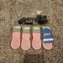 Dog Socks, XS Pink, New
