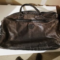 Vintage Colombian Bags Co. Leather Duffel Bag