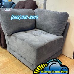 New Small Corner Couch  Sofa Grey 