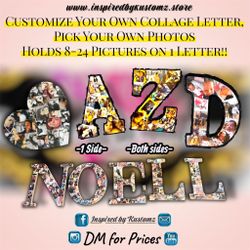 Custom Collage letters
