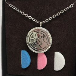 Butterfly Aroma Diffuser Necklace 