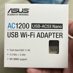 ASUS USB-AC53 NANO AC1200 USB Wi-Fi Adapter