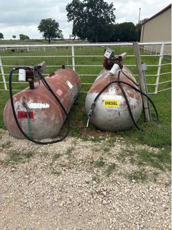 Fuel and Diesel tanks