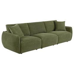 New sofa chenille green