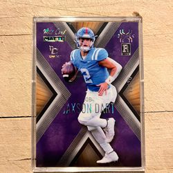 Jaxson Dart wild card rookie /20