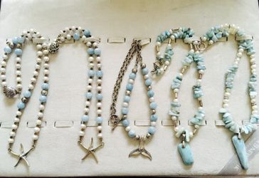 JEWERLY ( LARIMAR ) NECKLACE SALE