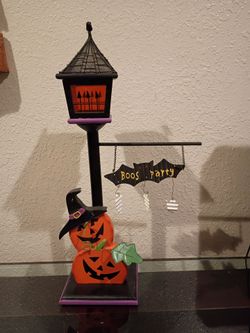 Halloween party sign