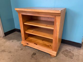 BROYHILL Knotty Pine 3 Shelf Bookcase