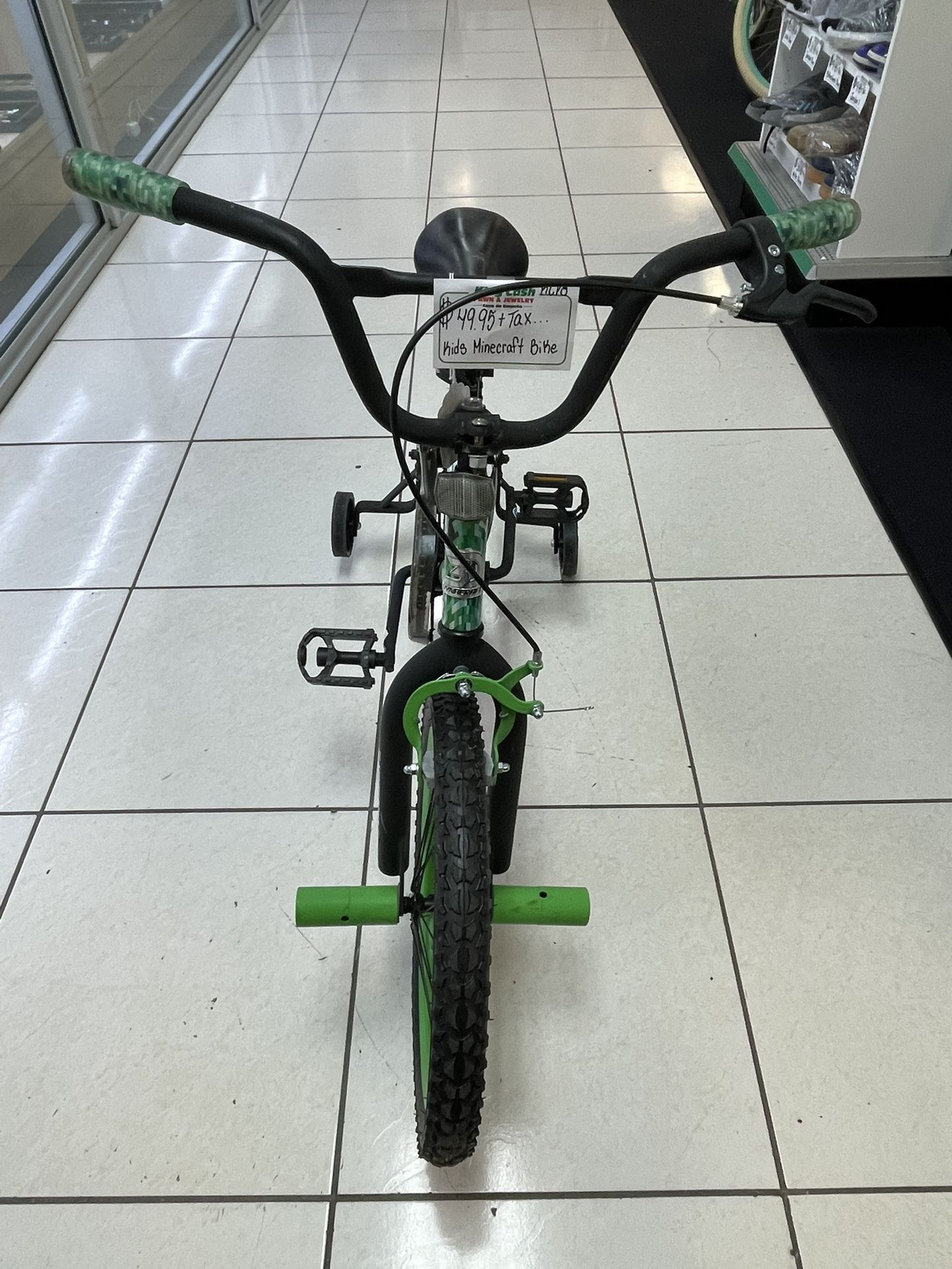 MINECRAFT KIDS BIKE
