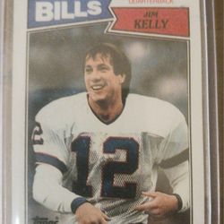 Super Nice 1987 Jim Kelly Rookie Card #362 MINT 