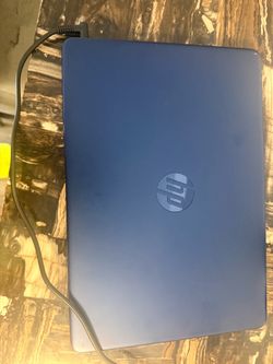 HP Laptop touch screen -Blue