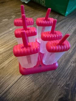 6pcs Reusable Popsicle Molds DIY Ice Cream