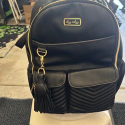 Beautiful Itsy, Ritzy, Leather Diaper Bag