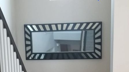 Designer Rustic Mirror – Statement Piece for Your Space!