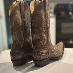 Cowboy Boots, Brown , 9 B