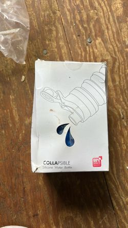 Collapsible Silicone Water Bottle