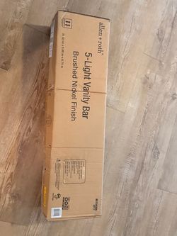 Brand New allen + roth 5-Light Bathroom Vanity Light