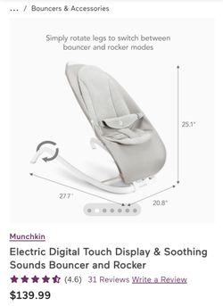 Munchkin 2 - 1 infant bouncer