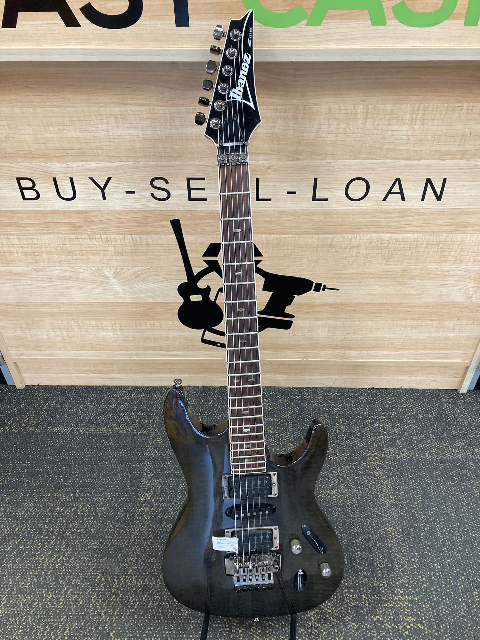 IBANEZ S470FC electric guitar, Dark green