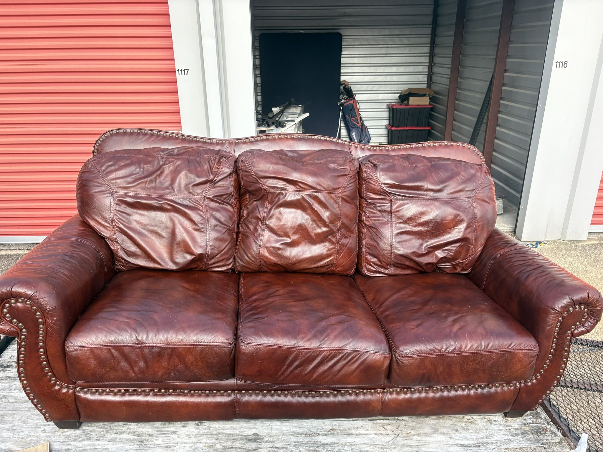Leather Couch