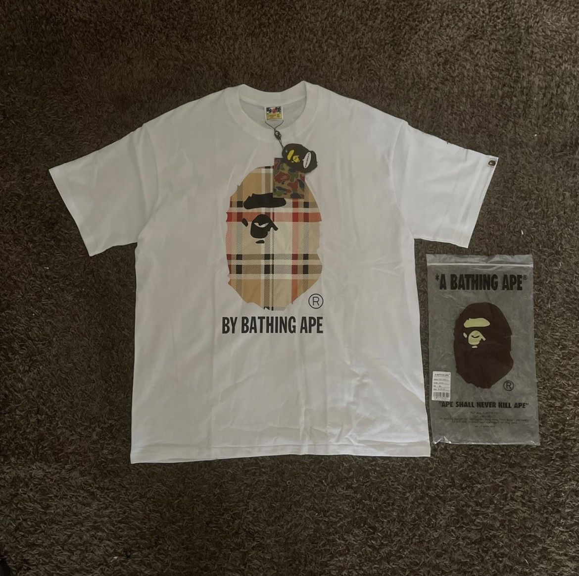 Bape X Burberry 