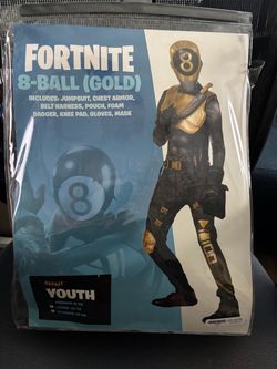 Kids Halloween Costume - Fortnite 8 Ball Good
