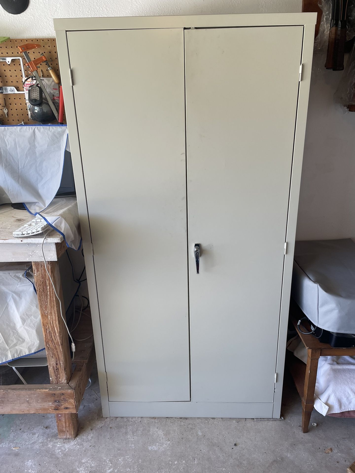 Large Steel Storage Cabinet 5 Shelf