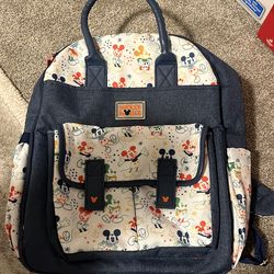 Vintage Mickey Mouse baby bag