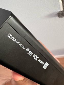 Samsung soundbar and subwoofer