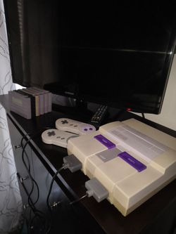 Super Nintendo & games
