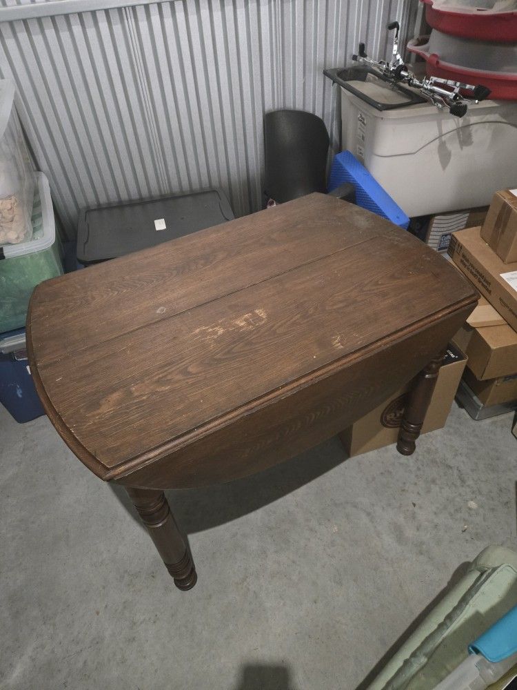 Vintage Table Foldable Wings