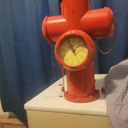 Ventage Fire Hydrant Clock