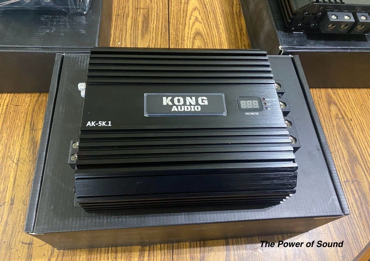 Brand New Kong Audio 5000w Rms Full Range High Power Mono Amplifier  $360 each 