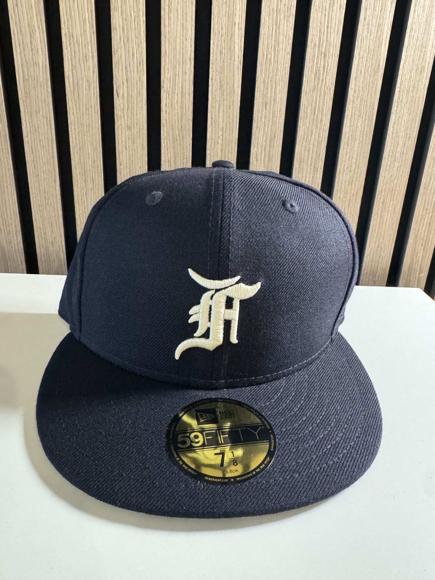 Fear of God Essentials New Era MLB 59Fifty Navy Blue Wool Fitted 