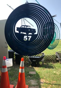 Antique Wind spinners. Rustproof North Dakota