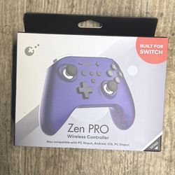 ZEN PRO Wireless Gaming Controller - Raven Purple