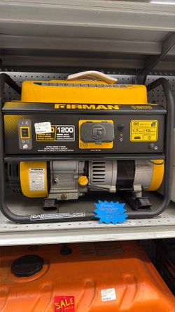 FIRMAN 1200 WATTS GAS GENERATOR 