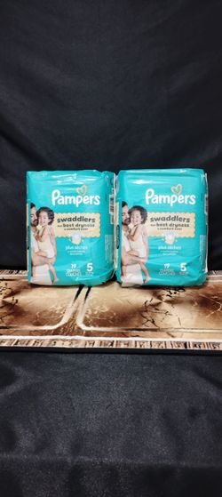 Pampers Swaddlers Size 5 Diapers – 2 Packs
