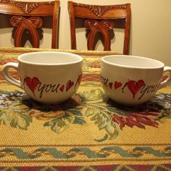 New Ceramic Cups Both $10