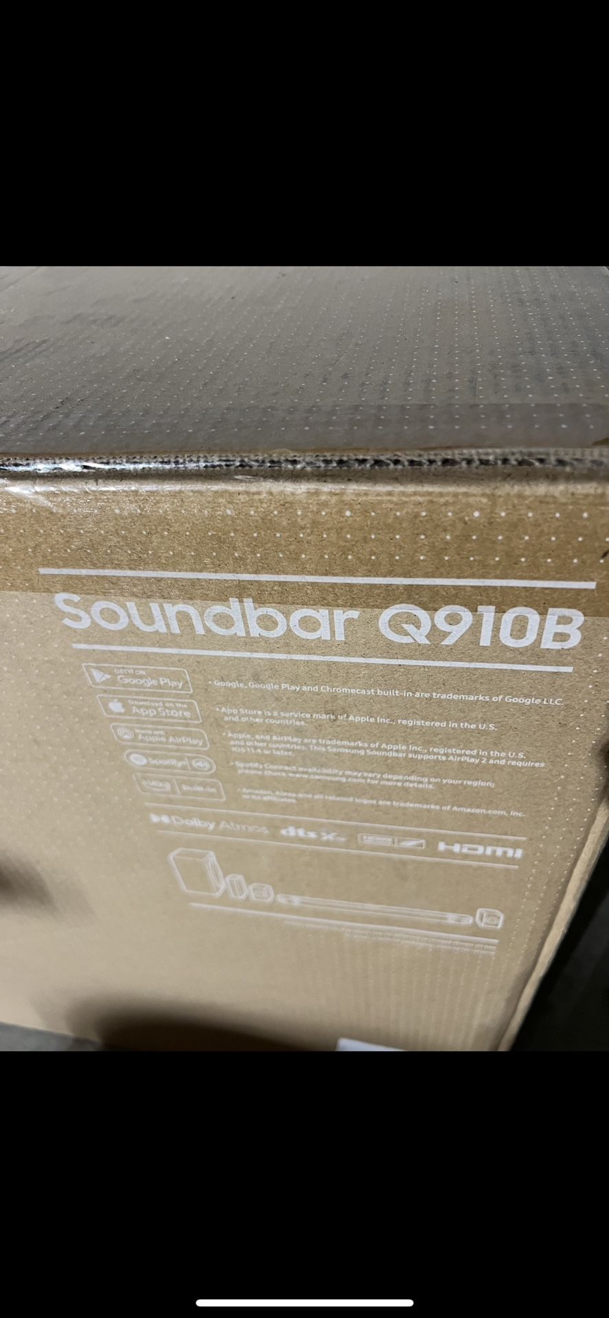 Samsung Q910B Soundbar 9.1.2ch Dolby Atmos – Brand New Sealed