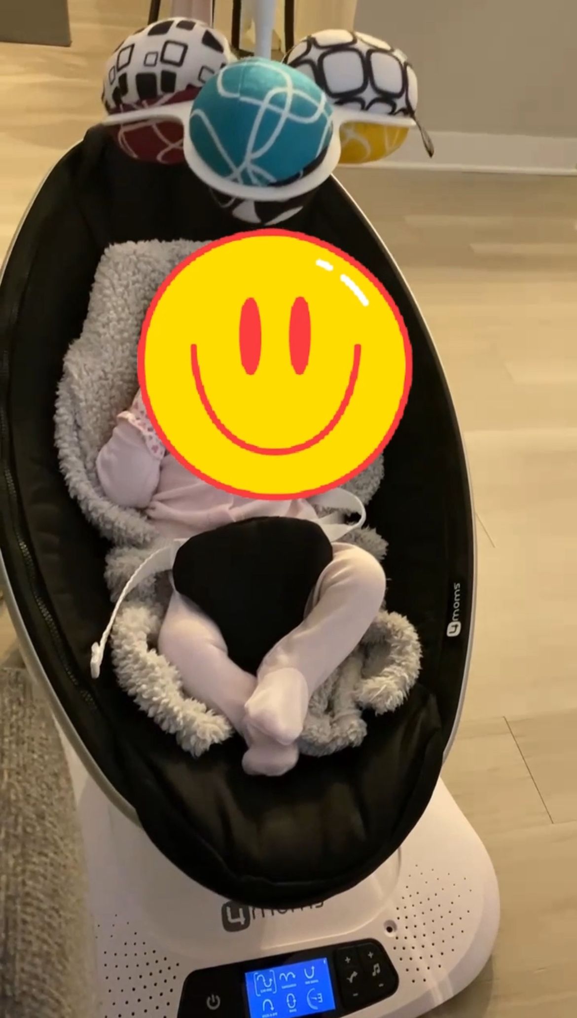 4moms Mamaroo Multi-motion Baby Swing (Black)