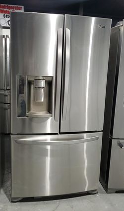 LG 3 Door Stainless Steel Refrigerator Fridge
