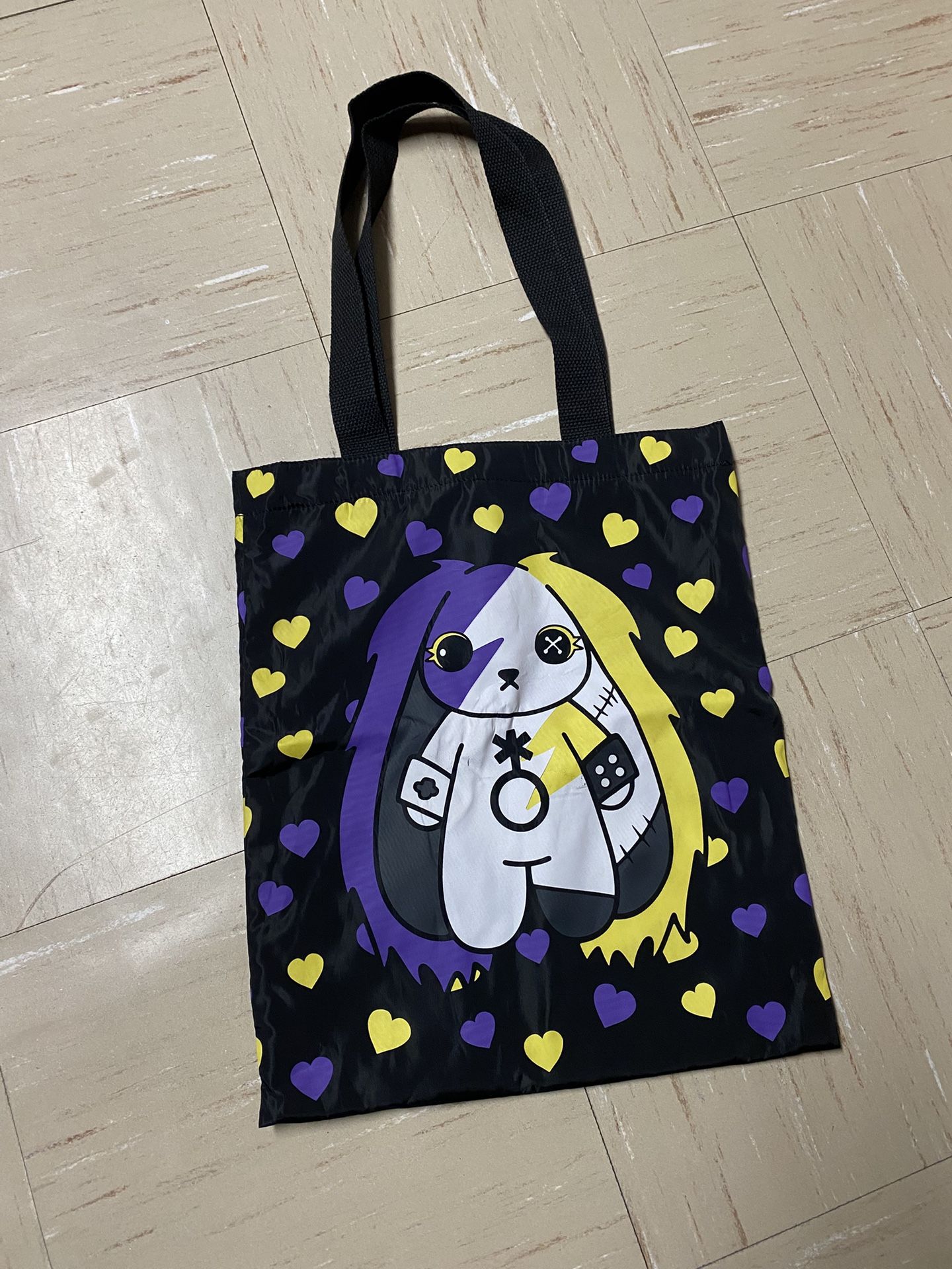 Plushie Dreadful Non-binary Bunny Tote Bag